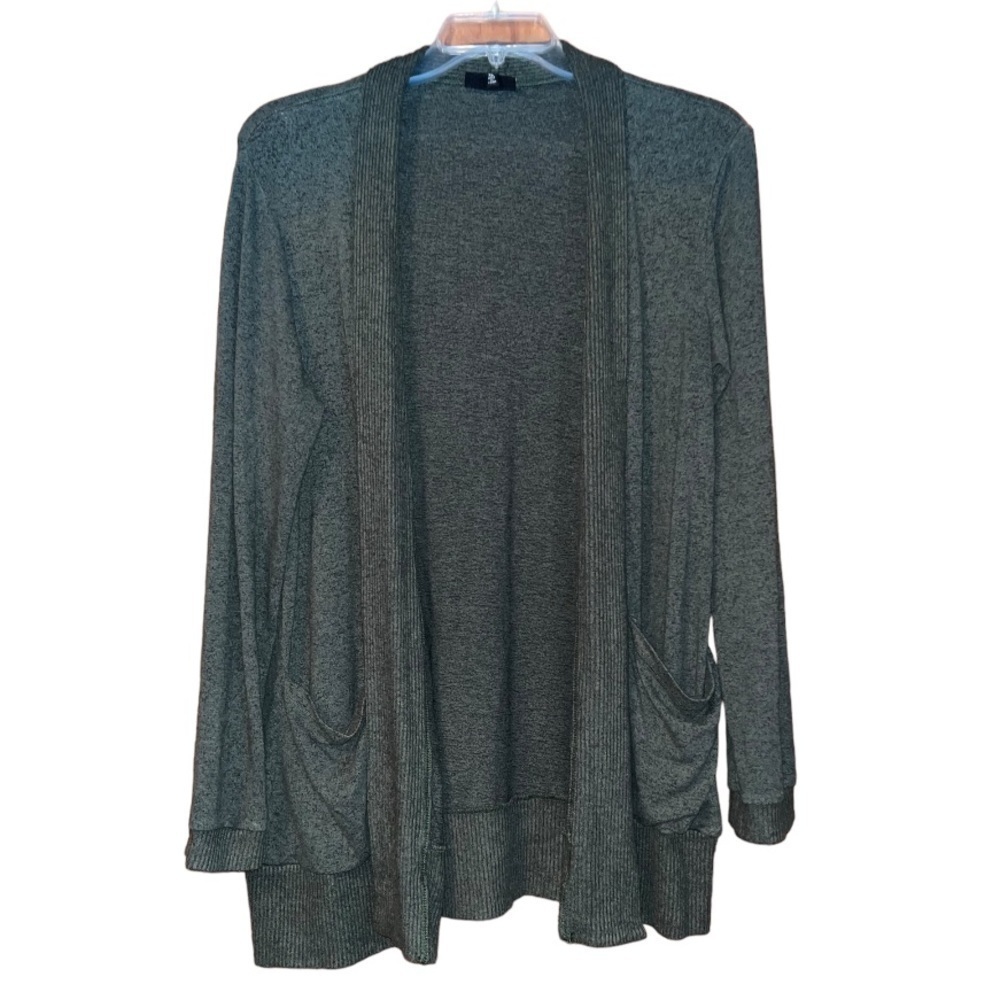 𝅺COZY Green collection by Bobeau cardigan with pockets size X-Large